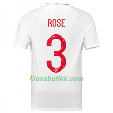 Fotball-VM 2018 England drakt Rose 3 Hjemmetrøye